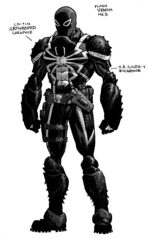 Flash Thompson - Vigilante Hero And Iconic Character Wallpaper