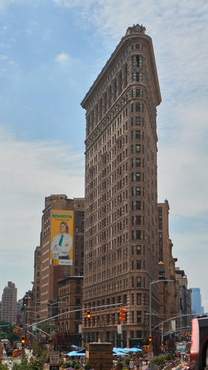 Flatiron Building From Left Wallpaper