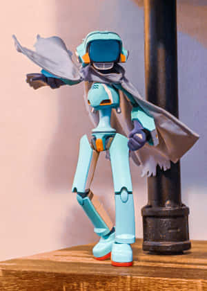 Flcl Canti - The Enigmatic Robot From Flcl Anime Series Wallpaper