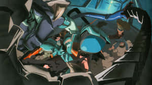 Flcl Canti - Vibrant Anime Character Wallpaper Wallpaper