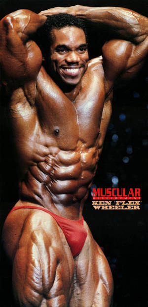 Flex Wheeler Abdominals And Thighs Wallpaper