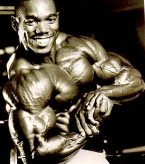 Flex Wheeler Side Chest Pose Wallpaper