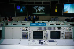 Flight Director Office Of Nasa Houston Wallpaper