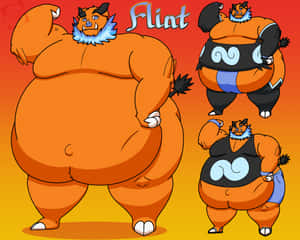 Flint The Emboar Wallpaper