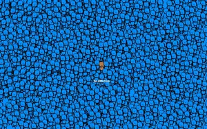 Flock Of Smiley With Distinct Quotes Wallpaper