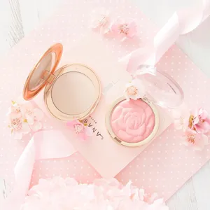 Floral Blush Makeup Aesthetic.jpg Wallpaper