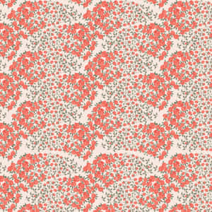 Floral Pattern Roller Rabbit Inspired Wallpaper