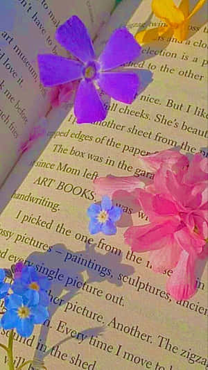 Floral_ Whispers_ Among_ Words.jpg Wallpaper