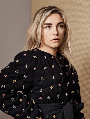 Florence Pugh Elle Magazine Wallpaper