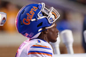 Florida Gators Football Player Sideline Wallpaper