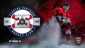 Florida Panthers 25 Years Wallpaper