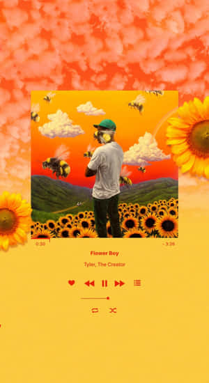 Flower Boy Album Art Wallpaper