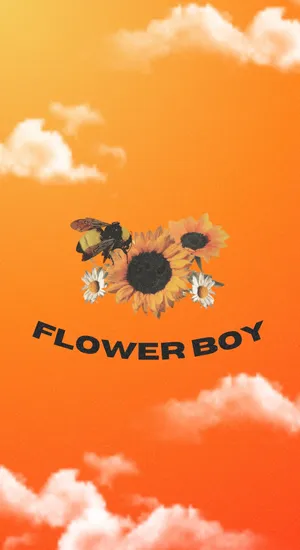 Flower Boy Album Art Wallpaper