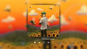 Flower Boy Album Cover Wallpaper