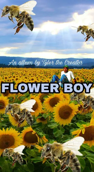 Flower Boy Album Cover Wallpaper