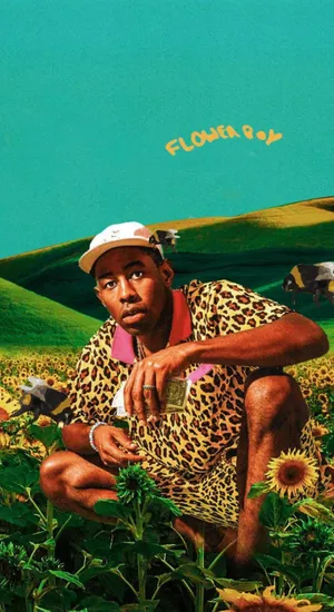 Flower Boy Album Cover Wallpaper