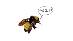 Flower Boy Bee Golf Wallpaper