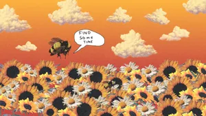 Flower Boy Finding You Wallpaper