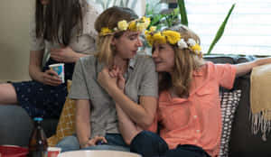 Flower Crowned Duo In The Big Sick Wallpaper