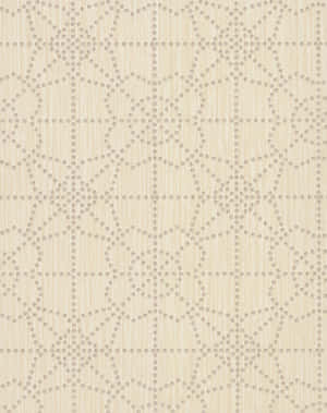 Flower Patterns With Gilded Details Wallpaper