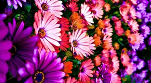 Flowers 4k Colourful Cape Marguerite Wallpaper