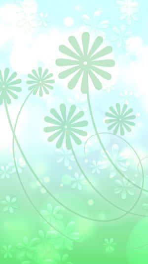 Flowers Designed By A Handy Artist Wallpaper