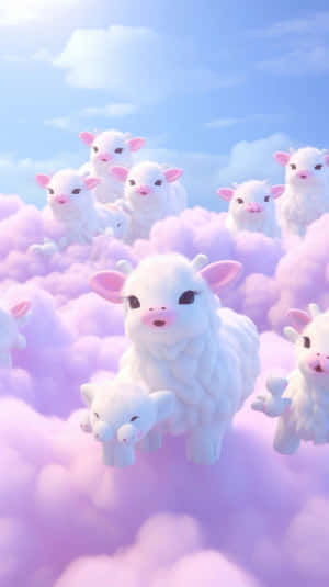 Fluffy_ Cloud_ Cows_ Aesthetic.jpg Wallpaper