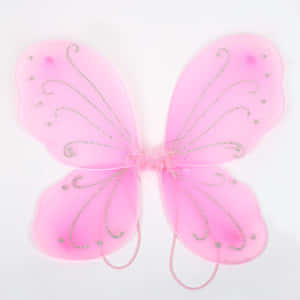 Flutter By In Style With This Iridescent Butterfly Wing Dress Wallpaper