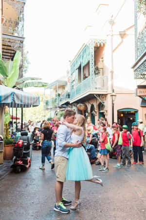 Fly High Above The Lush Canopy Of Blue Bayou Wallpaper