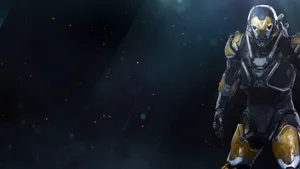 Fly Higher And Experience An Action-packed Adventure With Anthem, An Online Co-operative Action Rpg From Bioware And Ea. Wallpaper