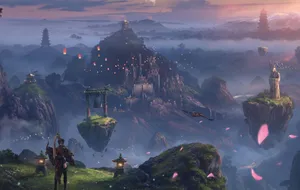 Fly Through The Dangerous And Mysterious Depths Of The Dungeon Universe With Ark! Wallpaper