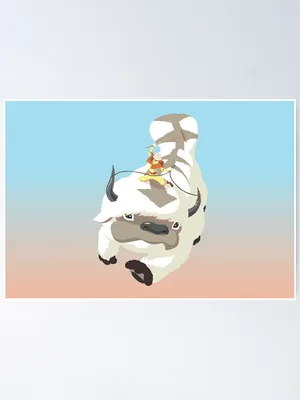 Flying_ Bison_with_ Character_ Artwork Wallpaper