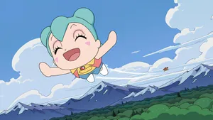 Flying Character From Anpanman Wallpaper