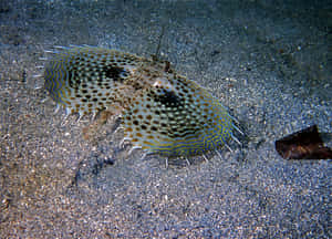 Flying Gurnard Spreading Fins Wallpaper