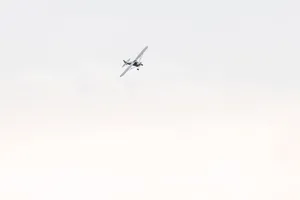 Flying Small Plane Wallpaper