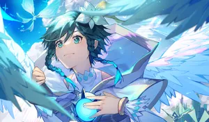 Flying Venti Pfp Wallpaper