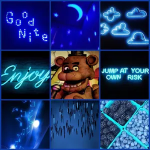 Fnaf Aesthetic Collage Wallpaper