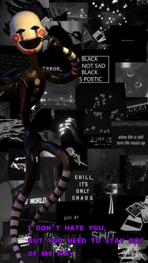 Fnaf Aesthetic Puppet Master Collage.jpg Wallpaper