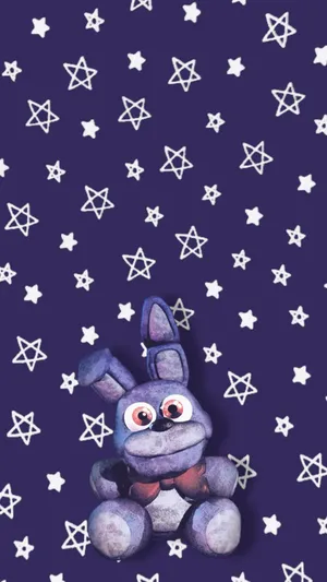 Fnaf Bonnie Star Pattern Aesthetic.jpg Wallpaper