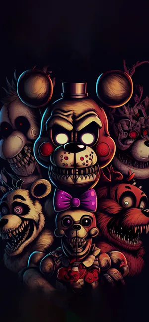 Fnaf_ Character_ Assembly_ Aesthetic.jpg Wallpaper