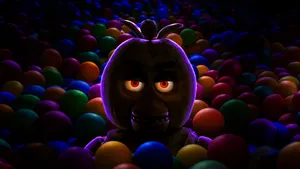 Fnaf_ Chica_ Among_ Ball_ Pit Wallpaper