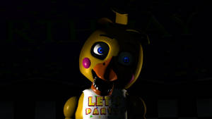 Fnaf Chica In The Dark Wallpaper