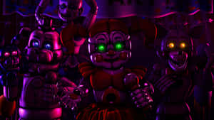 Fnaf Sister Location: Animatronics Assemble Wallpaper