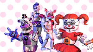 Fnaf Sister Location Crew Wallpaper Wallpaper