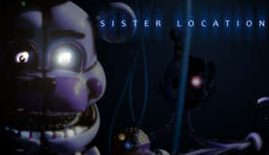 Fnaf Sister Location - Horrifying Animatronics Await Wallpaper