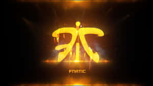 Fnatic Gaming Logo Glow Wallpaper