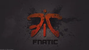 Fnatic Logo Dark Background Wallpaper