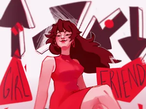 Fnf Girlfriend Fanart Wallpaper