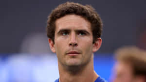 Focused Athlete Portrait Stetson Bennett Wallpaper