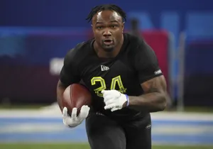 Focused Football Player During Drill.jpg Wallpaper